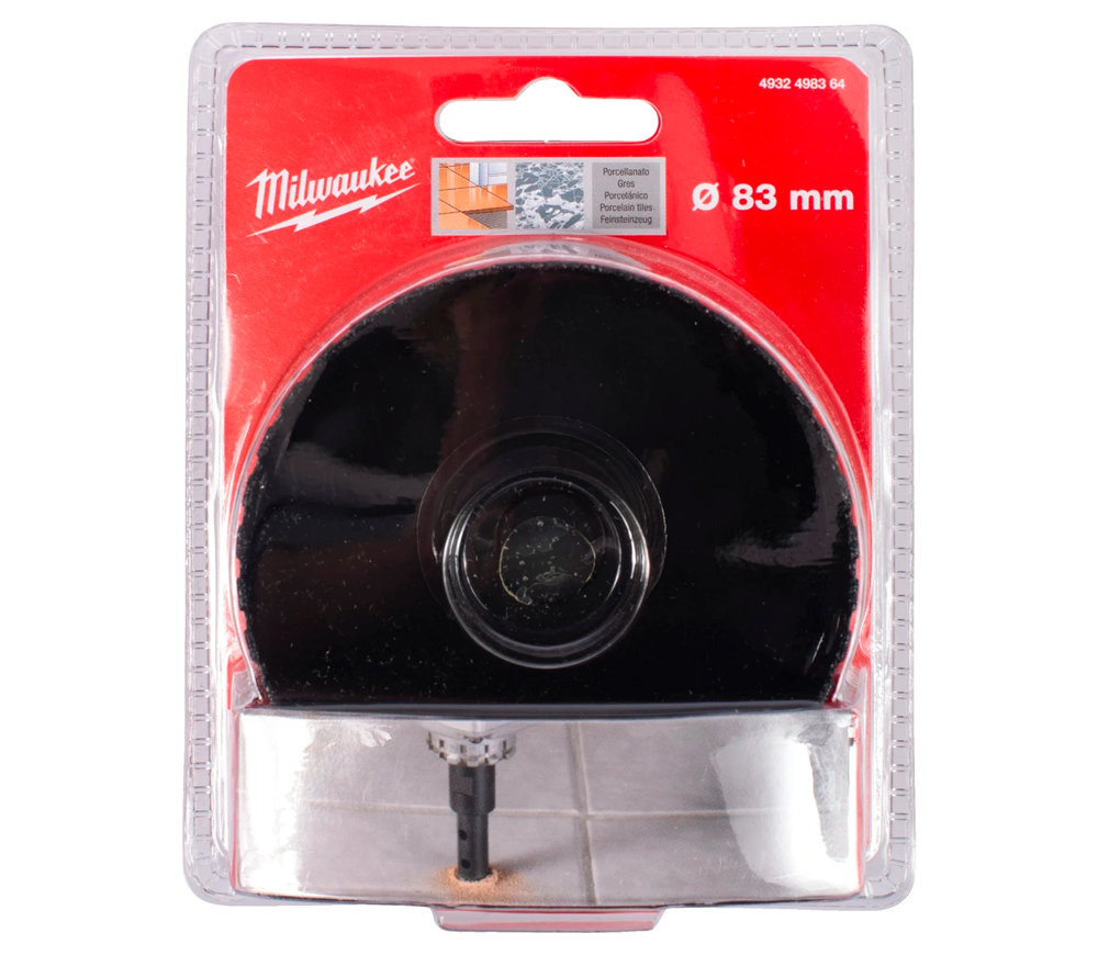 Carotă de găurit MILWAUKEE DIAMOND MAX Diamantată 83mm photo 1