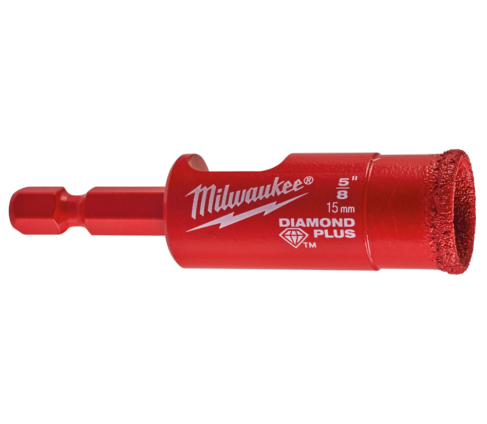 Carotă de găurit MILWAUKEE DIAMOND PLUS Diamantată 15mm photo