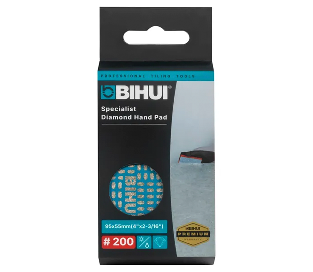 Burete diamantat pentru șlefuit BIHUI DMP200 N200 95x55 mm photo 2