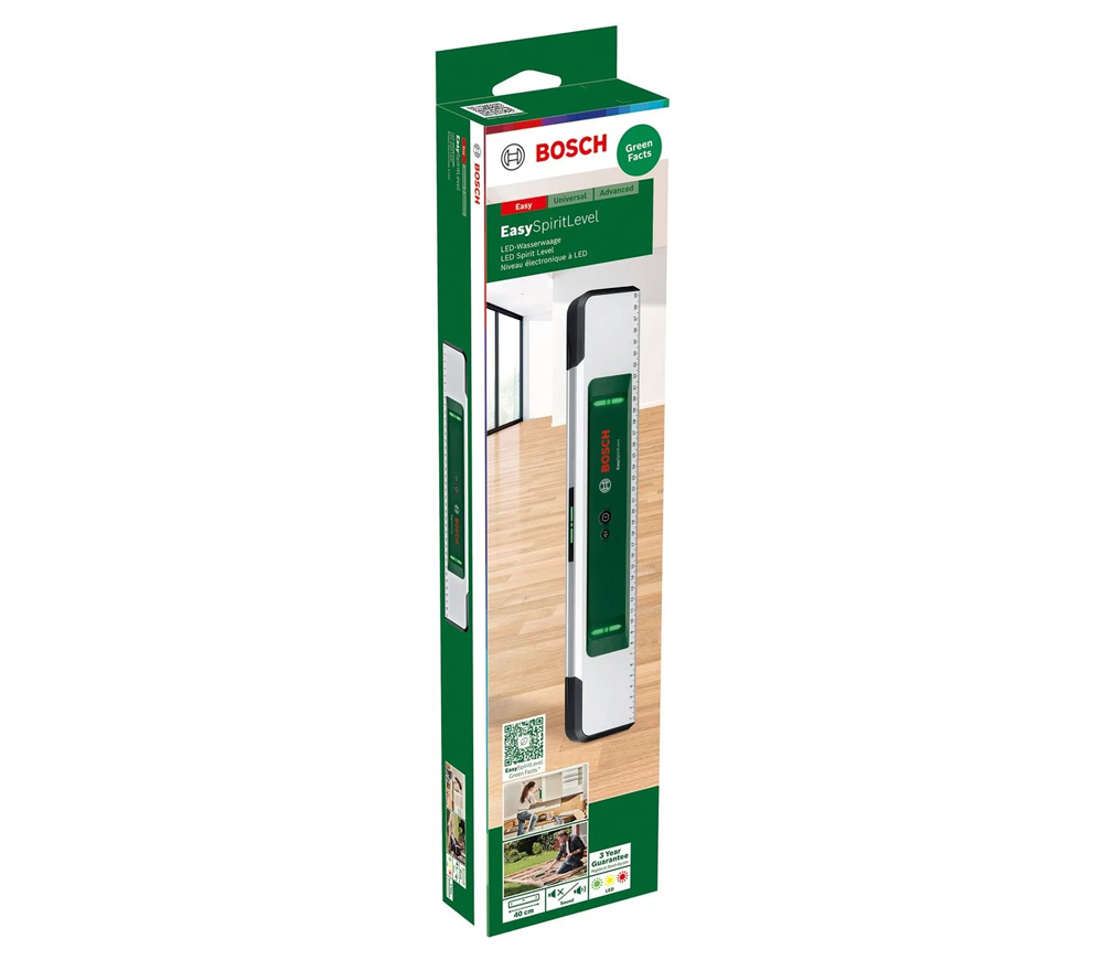 Nivelă digitală cu LED BOSCH EasySpiritLevel 400mm photo 1