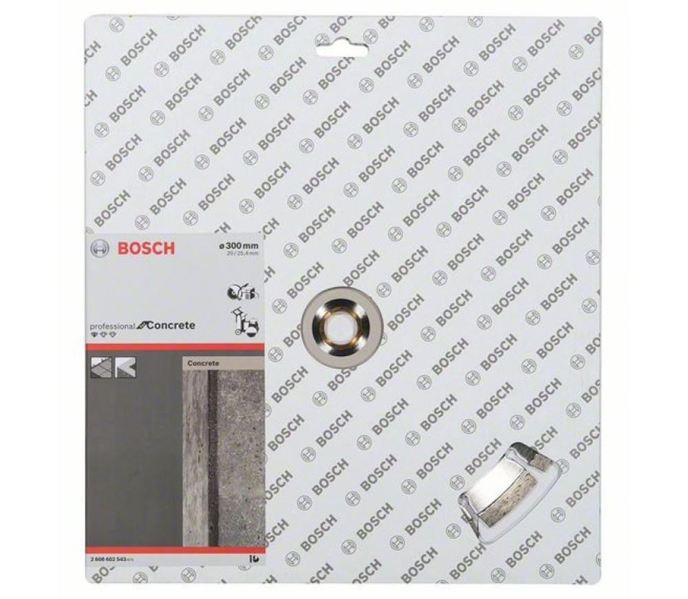 Алмазный отрезной диск BOSCH Standard for Concrete 300мм Сегментированный Бетон/Камень photo 0