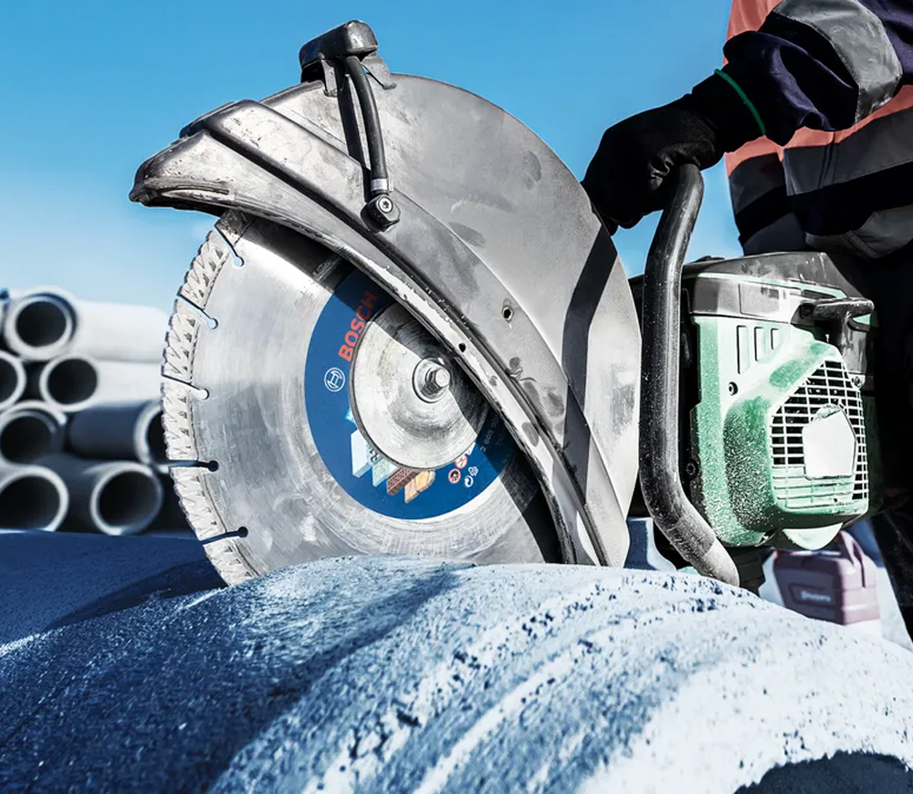 Disc de tăiat cu diamant BOSCH EXPERT MultiMaterial 350mm Segmentat Beton/Piatră/Cărămidă photo 3