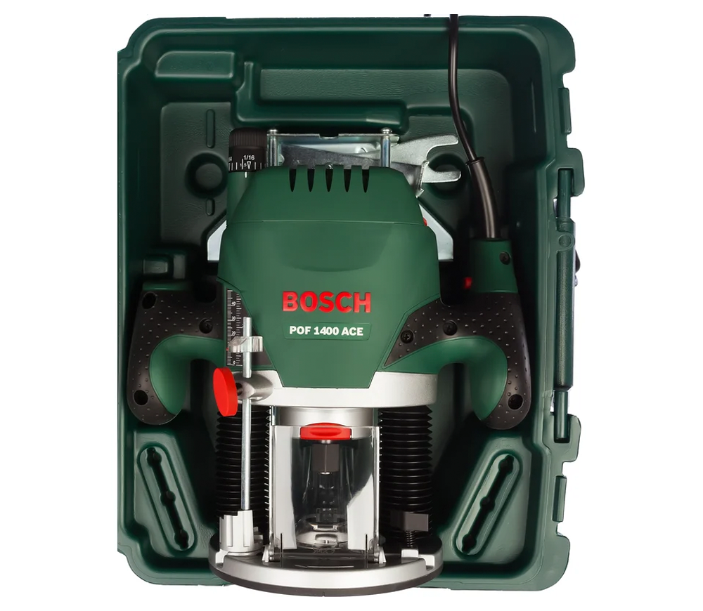 Mașină de frezat BOSCH POF 1400 ACE 1400w photo 5