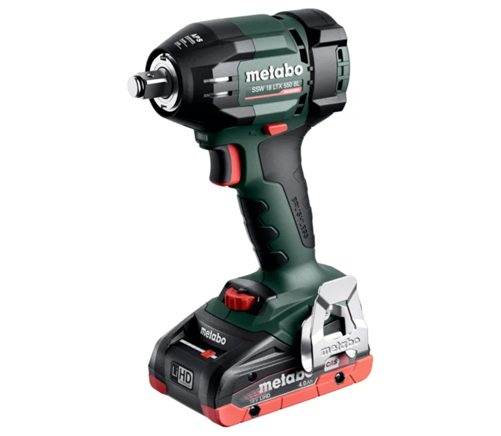 Mașină de înșurubat cu impact cu acumulator METABO SSW 18 LTX 550 BL 18V 4Ah 840Nm photo