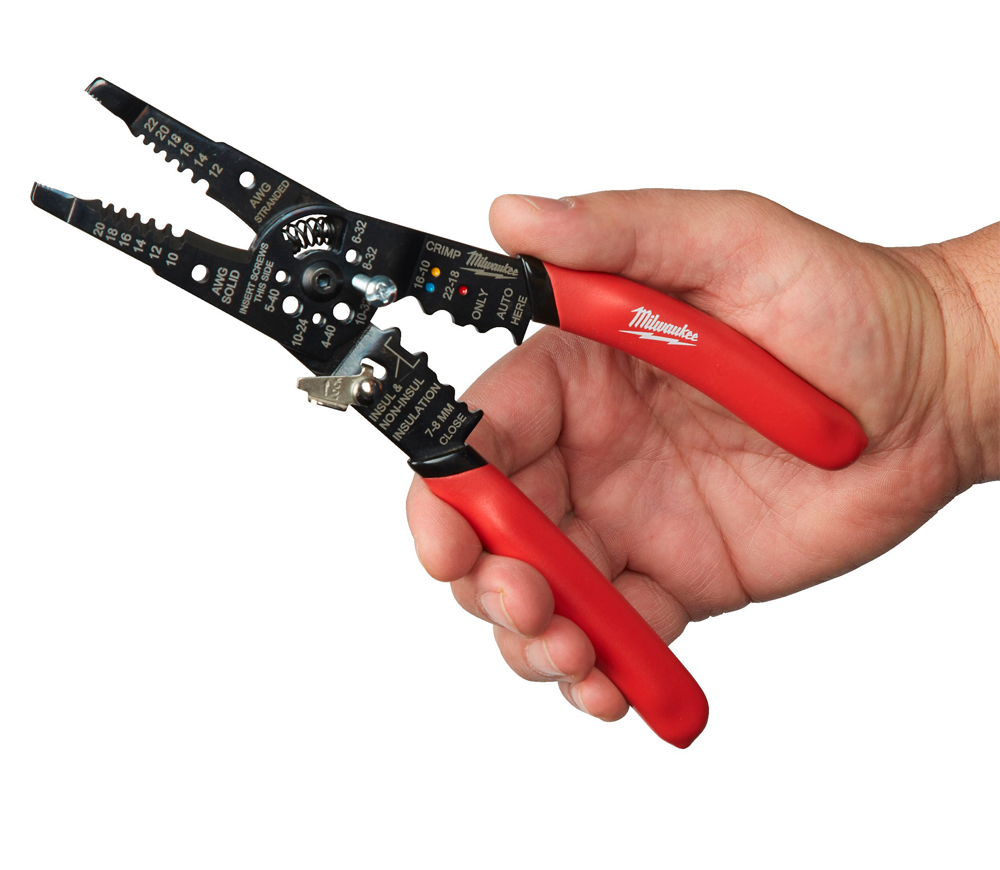 Clești pentru îndepărtare izolație MILWAUKEE Wire Stripping Plier photo 1