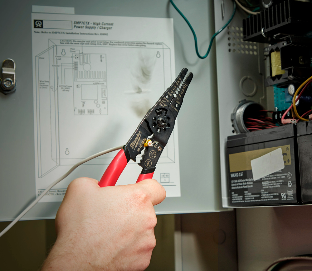 Clești pentru îndepărtare izolație MILWAUKEE Wire Stripping Plier photo 3