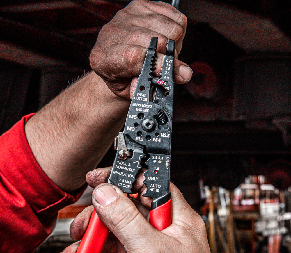 Clești pentru îndepărtare izolație MILWAUKEE Wire Stripping Plier photo 5