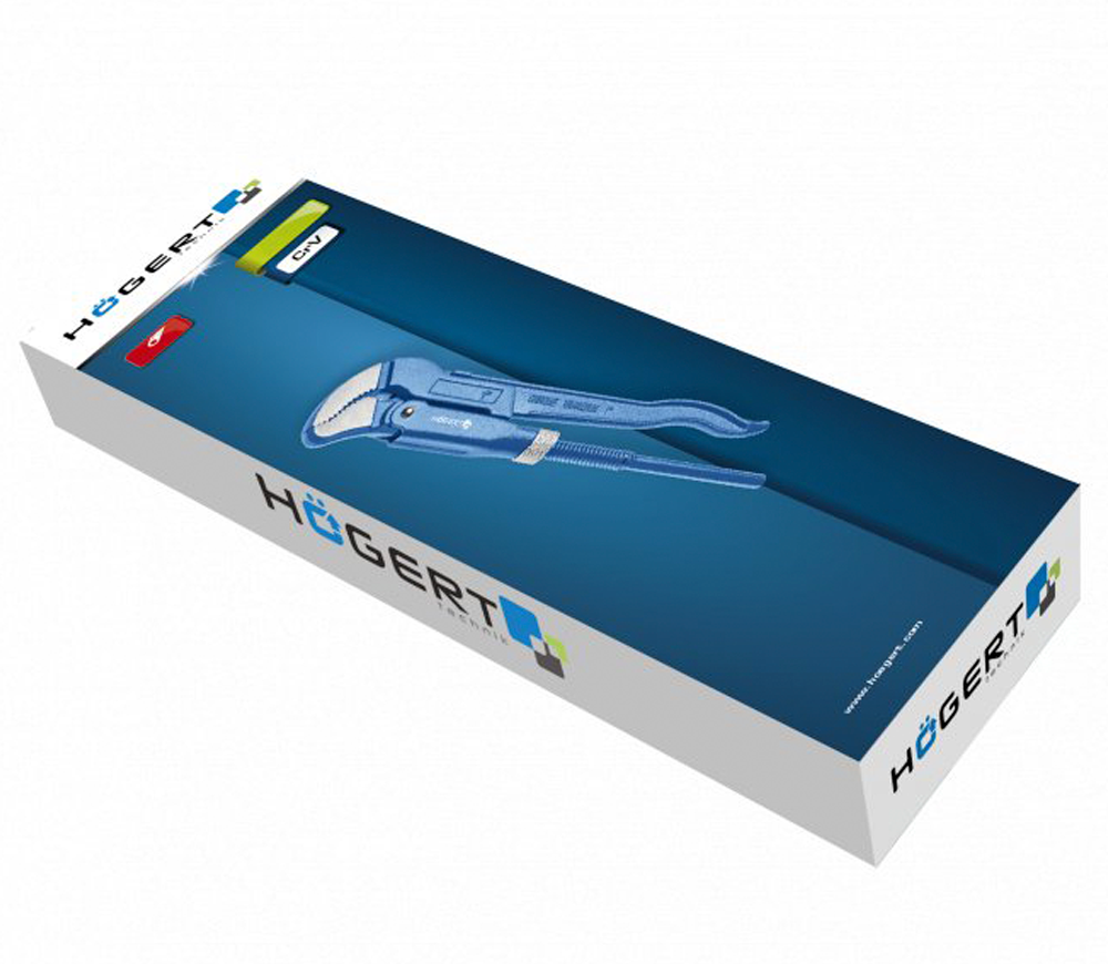 Cheie reglabila pentru țevi HOEGERT HT1P524 80mm photo 0