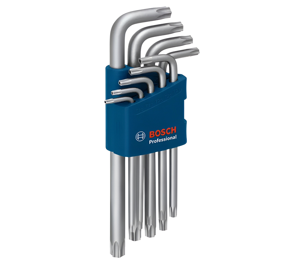 Set 9 chei de tip stea (Torx) BOSCH 1600A01TH4 T10xT50 photo
