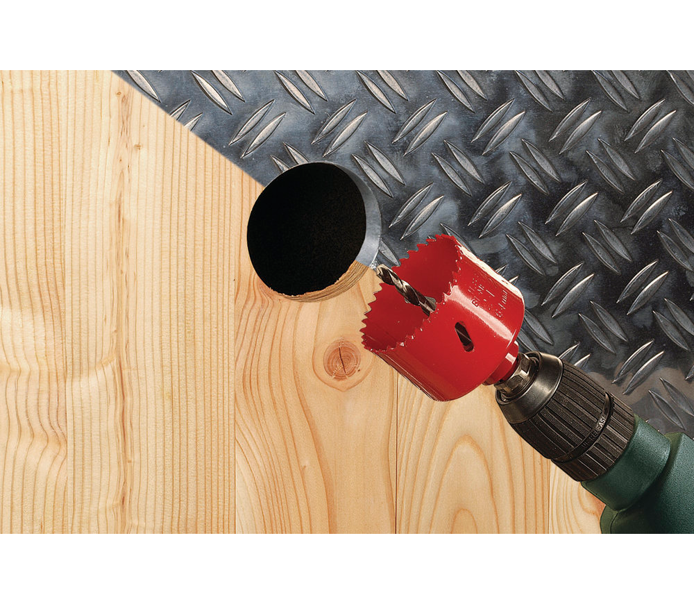 Carotă de găurit Wolfcraft 5497000 Bi-Metal 121mm photo 0