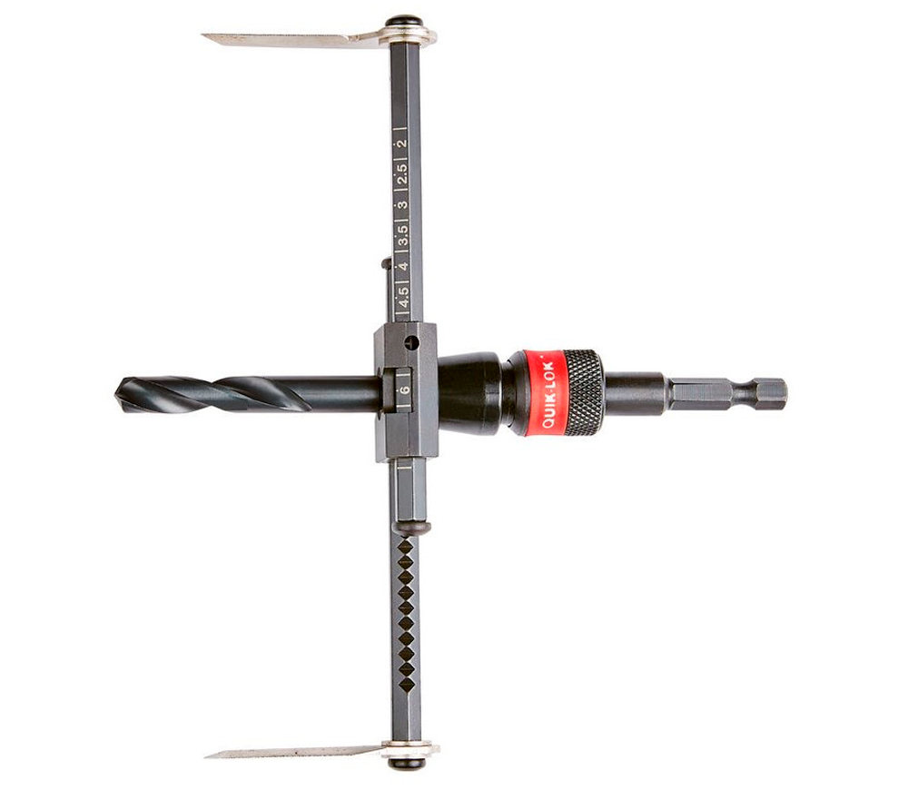 Carotă de găurit MILWAUKEE Adjustable Hole Cutter Reglabila pentru regips 51-178mm photo