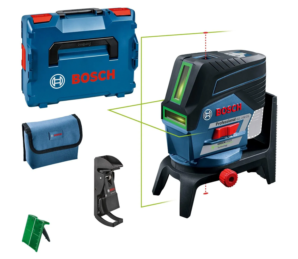 Лазерный уровень BOSCH GCL 2-50 CG GCL 2-50CG 2луча 20m photo