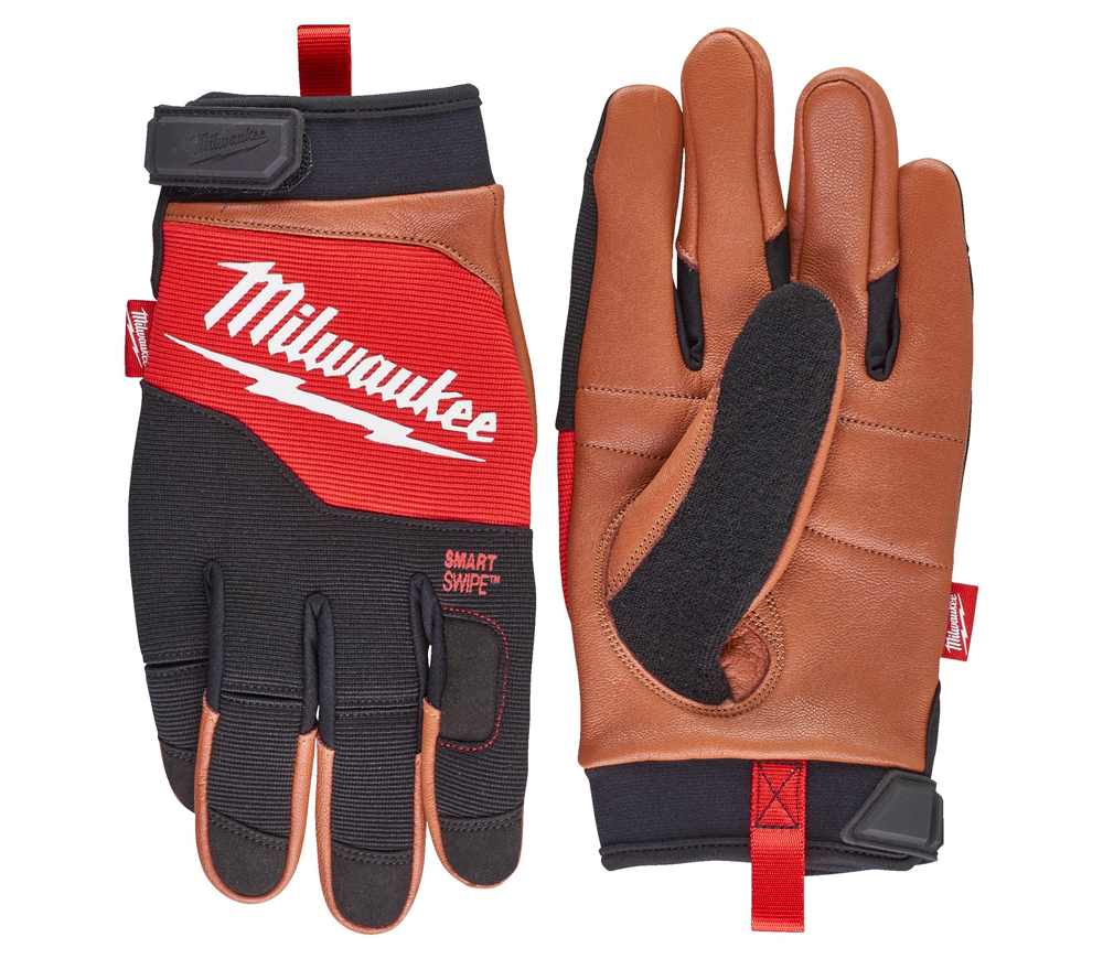Mănuși de lucru din piele MILWAUKEE Hybrid Leather 9/L photo 0