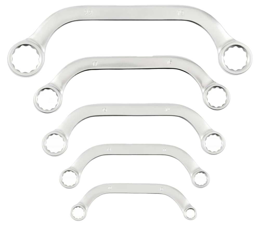 Set de chei inelare tip «C» HOEGERT HT1W599 8-22mm photo