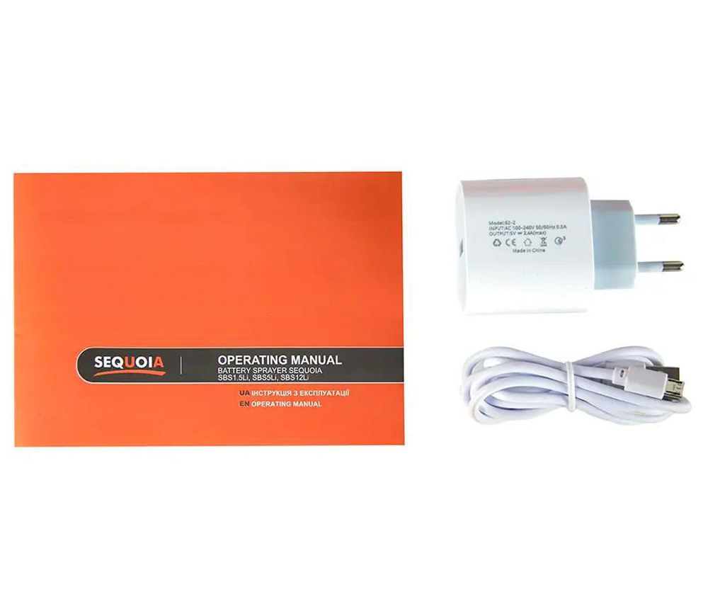 Pulverizator cu acumulator SEQUOIA SBS12Li 4bar 12L 3.7V 4Ah photo 4