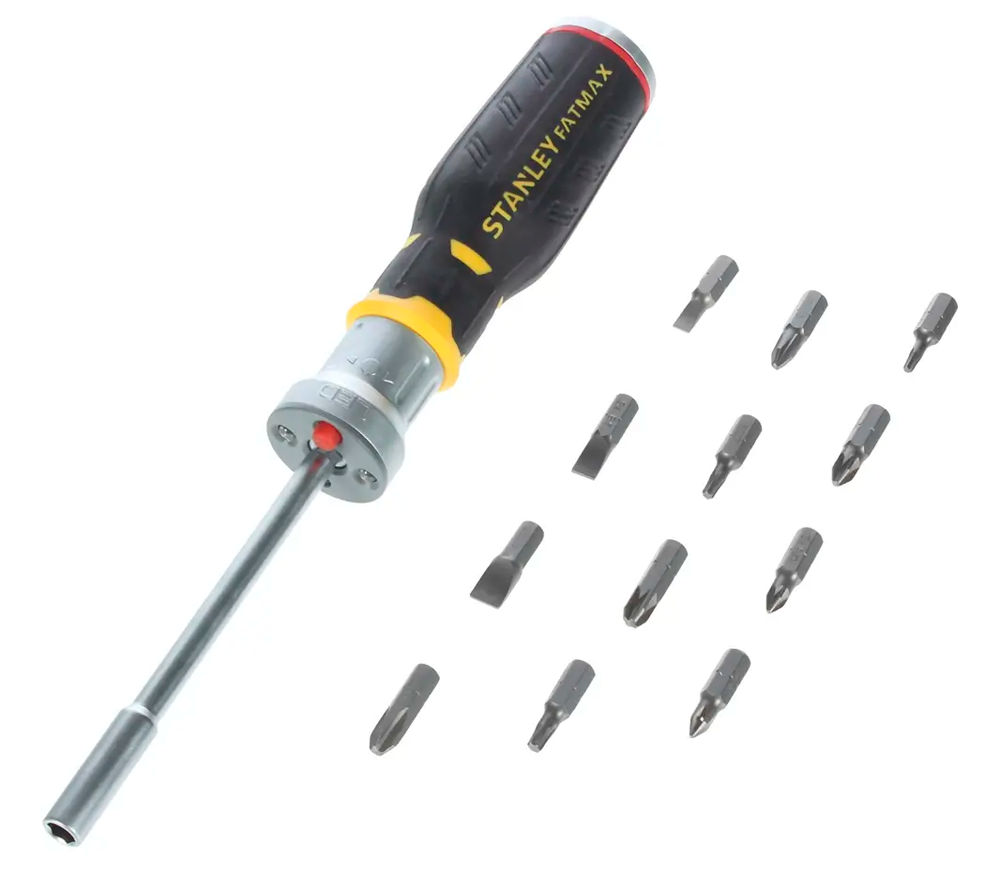 Реверсивная отвертка с битами STANLEY FMHT0-62689 photo