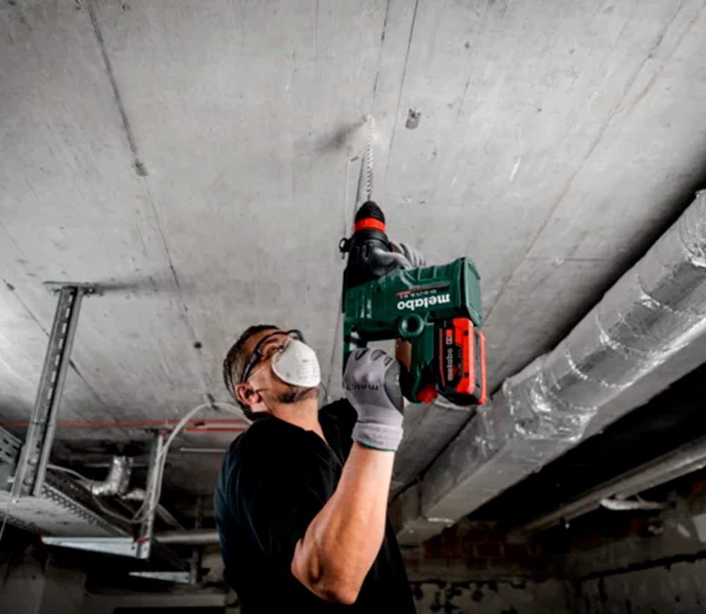 Ciocan rotopercutor cu acumulator METABO KH 18 LTX BL 35 Q 4.2J 18V 8Ah photo 5