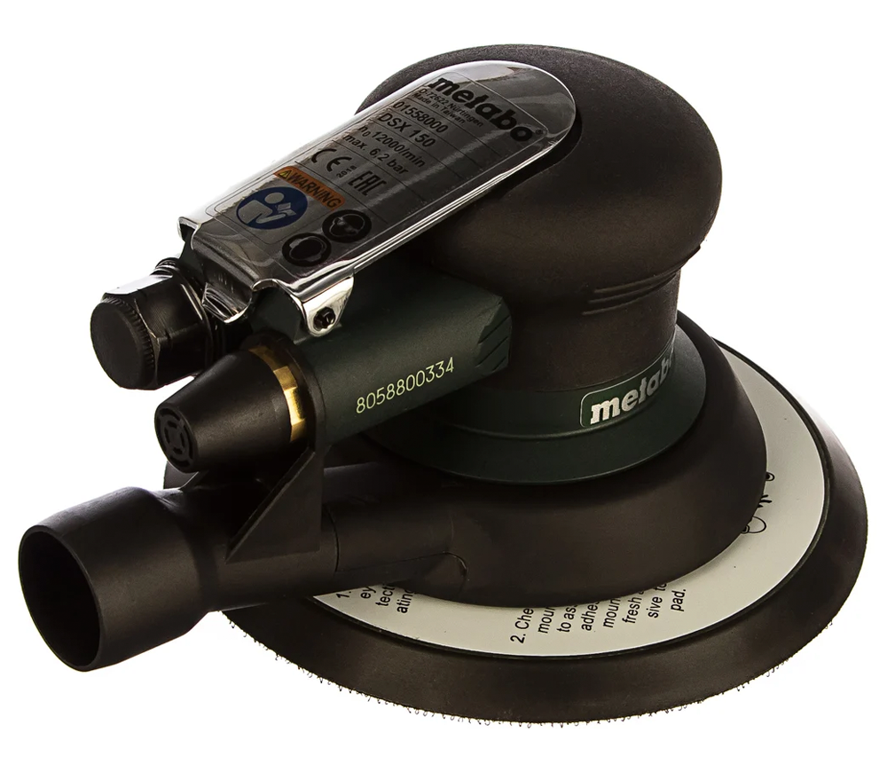 Пневматическая эксцентриковая шлифмашина METABO DSX 150 6.2бар photo 1