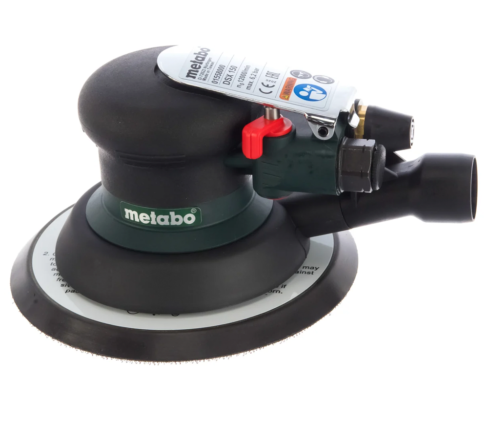 Пневматическая эксцентриковая шлифмашина METABO DSX 150 6.2бар photo 5