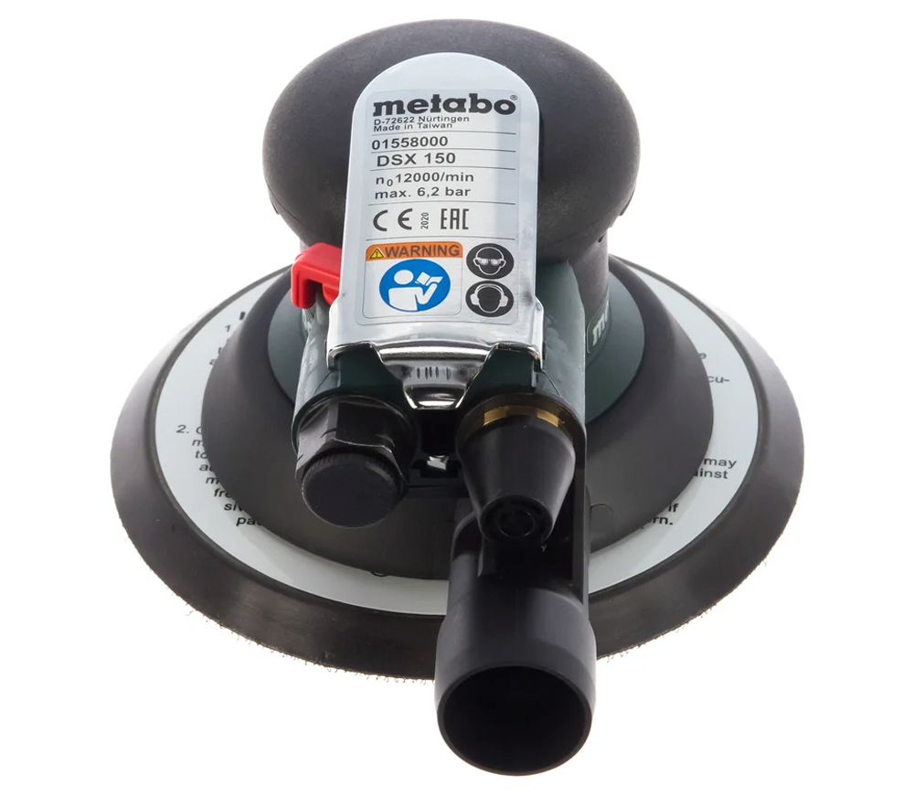Пневматическая эксцентриковая шлифмашина METABO DSX 150 6.2бар photo 6