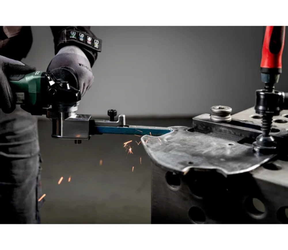 Mașină de șlefuit cu bandă fără fir (fără bat) METABO BFVB 18 LTX BL 90 18V photo 1