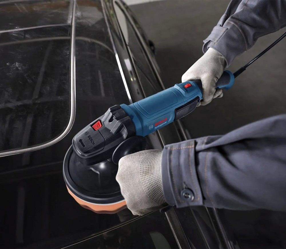 Mașină de polișat BOSCH GPO 11-180 S 1100w 180mm photo 4