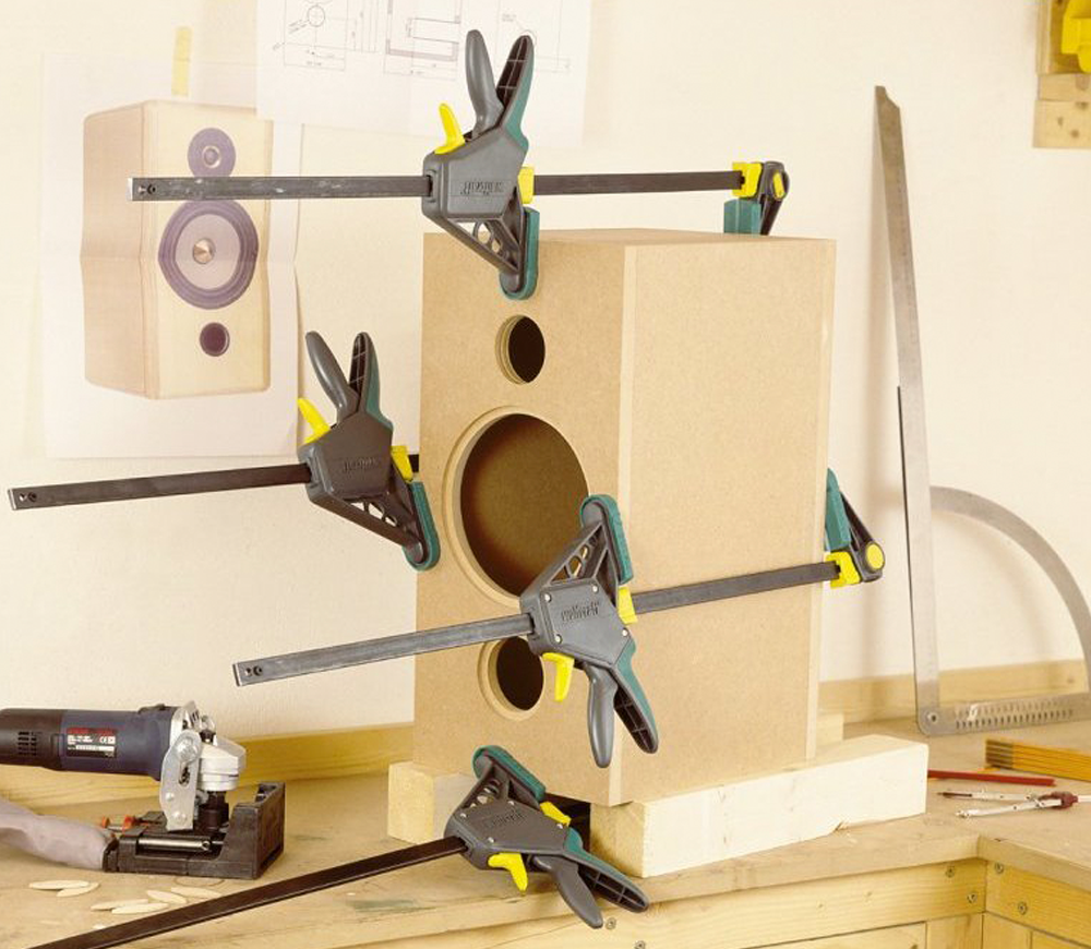 Clemă de fixare Wolfcraft EHZ PRO 100-150 Cu fixare rapidă 100mm 150mm photo 3