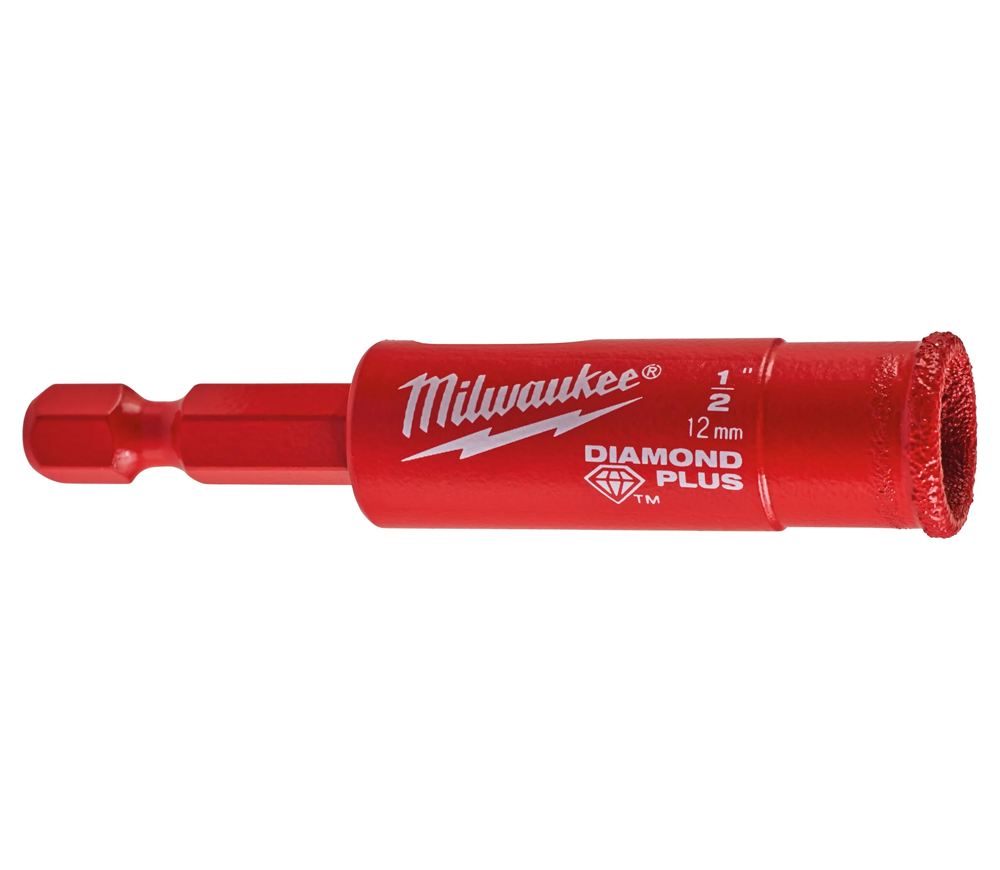 Carotă de găurit MILWAUKEE DIAMOND PLUS Diamantată 12mm photo