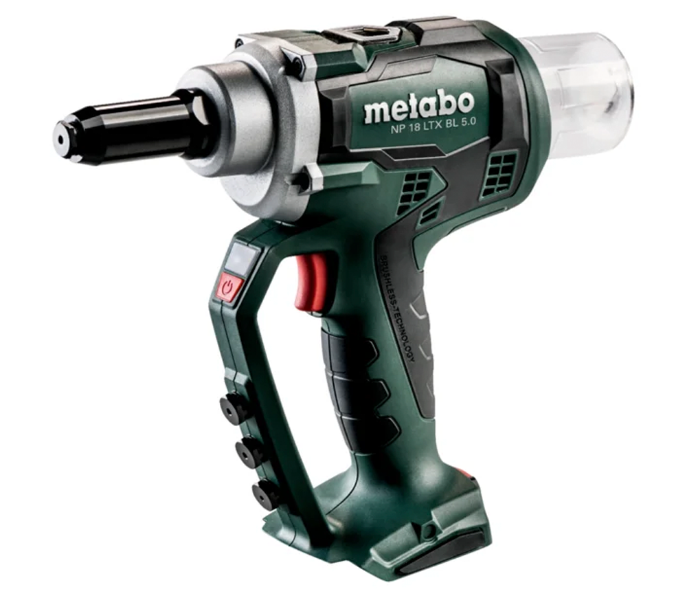 Capsator cu acumulator (fără bat) METABO NP 18 LTX BL 5.0 18V photo