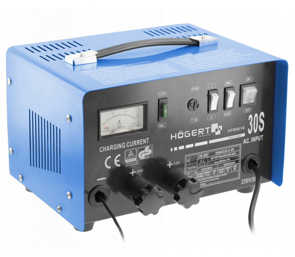 Incarcator acumlator HOEGERT HT8G616 26A 12/24V photo