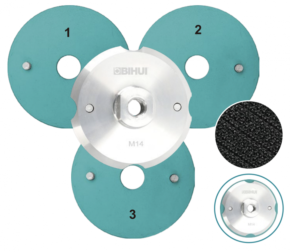 Set suport magnetic BIHUI PLATFORM 100 mm DPPM4 photo
