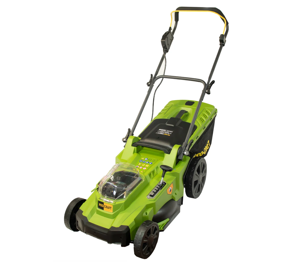 Mașină de tuns gazonul cu acumulator (fara bat) ProCraft PLM22 430mm 2x20V photo 0