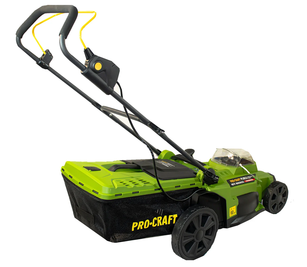 Mașină de tuns gazonul cu acumulator (fara bat) ProCraft PLM22 430mm 2x20V photo 1