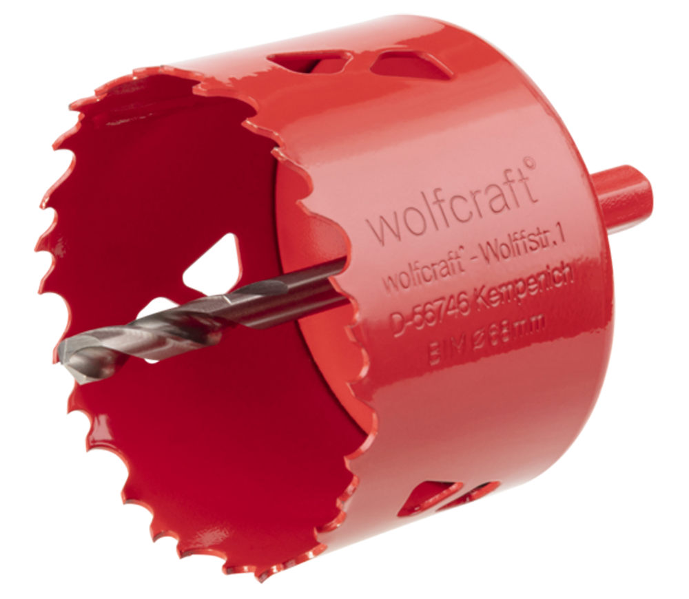 Коронка Wolfcraft 5493000 Биметаллическая 100мм photo