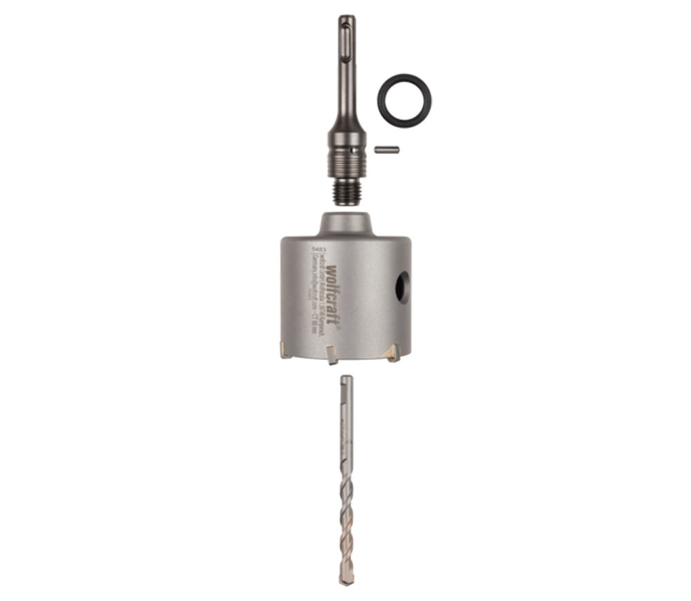 Carotă de găurit Wolfcraft 5459000 Din carbură 50mm photo 1