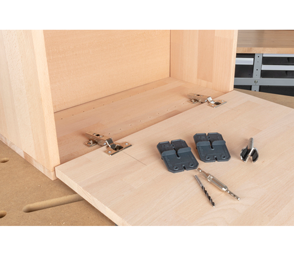 Набор для установки петель Wolfcraft 4655000 5/26мм Сталь photo 4