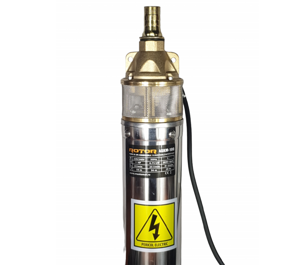 Pompă submersibilă ROTOR 4SKM100 750w 2460l/h photo 0