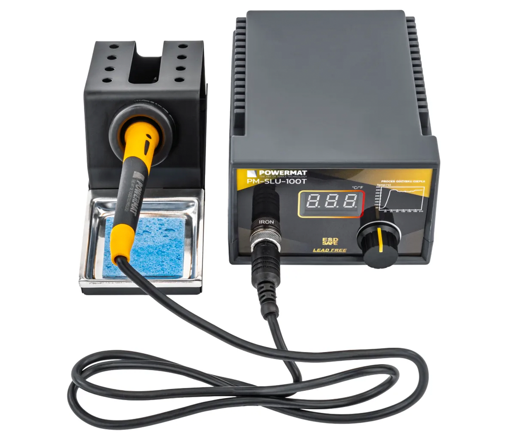 Stație de lipit POWERMAT PM-SLU-100T 100w 480°C Rețea photo 1