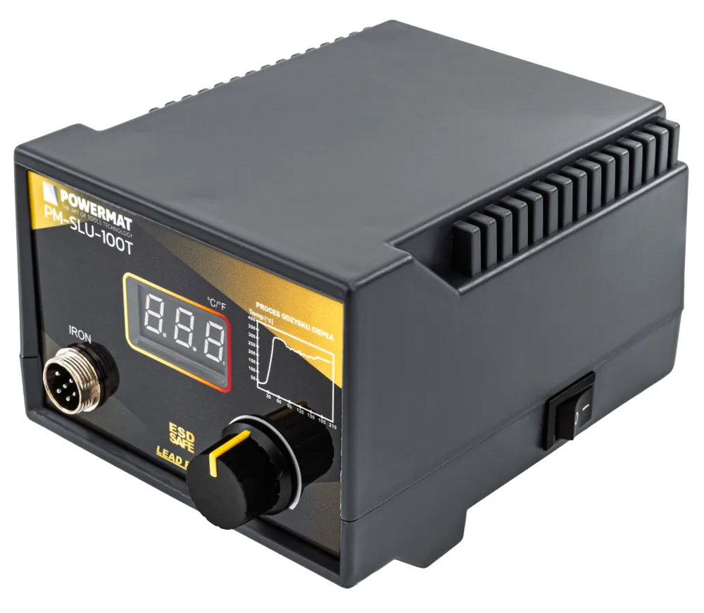 Stație de lipit POWERMAT PM-SLU-100T 100w 480°C Rețea photo 7