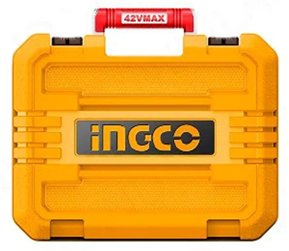 Перфоратор аккумуляторный INGCO CRHLI422682 2.5Дж 42В 2.5Ач photo 1