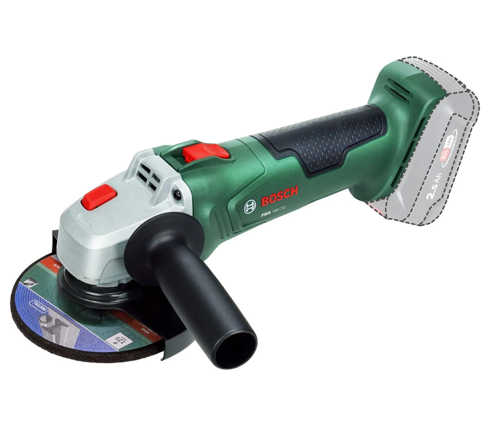 Polizor unghiular cu acumulator BOSCH PWS 18V-70 125mm 18V photo