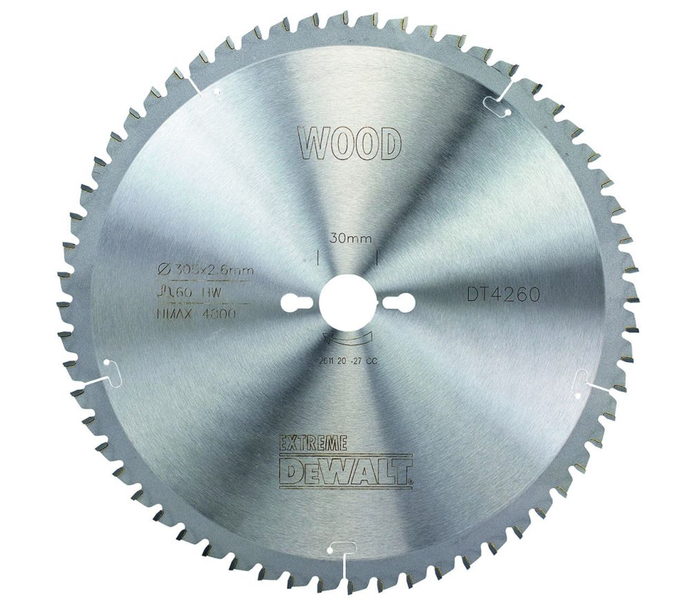 Disc pentru fierastrau electric DEWALT DT4260 305mm 1.8mm Lemn photo