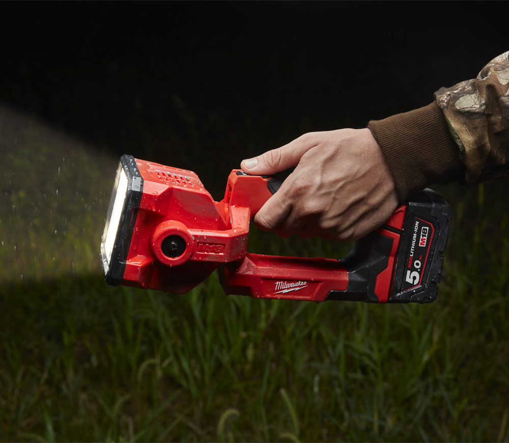 Lanternă construcții cu acumulator (fara bat) MILWAUKEE M18 SLED-0 600/1200/1250lm 18V photo 5
