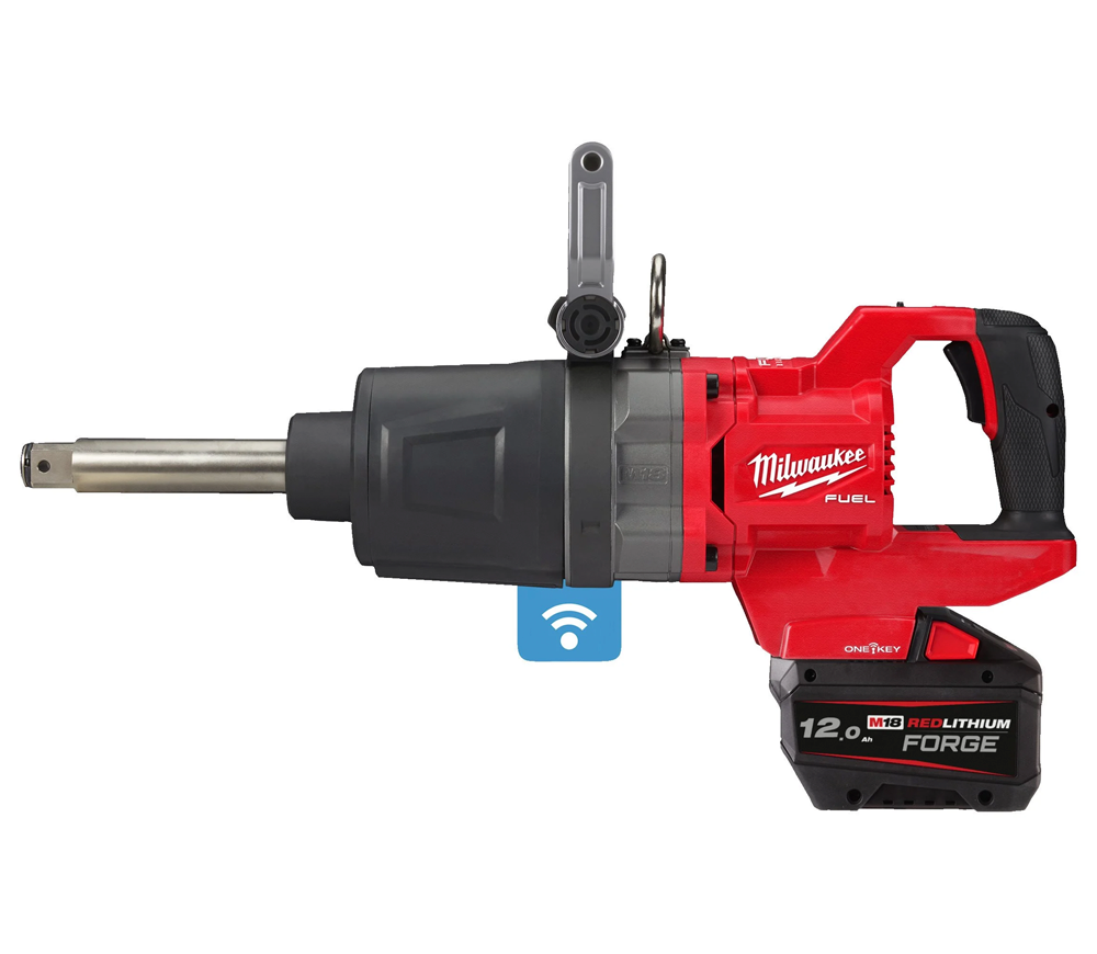 Mașină de înșurubat cu impact cu acumulator MILWAUKEE M18 ONEFHIWF1D-121C 18V 12Ah 2711Nm photo 0