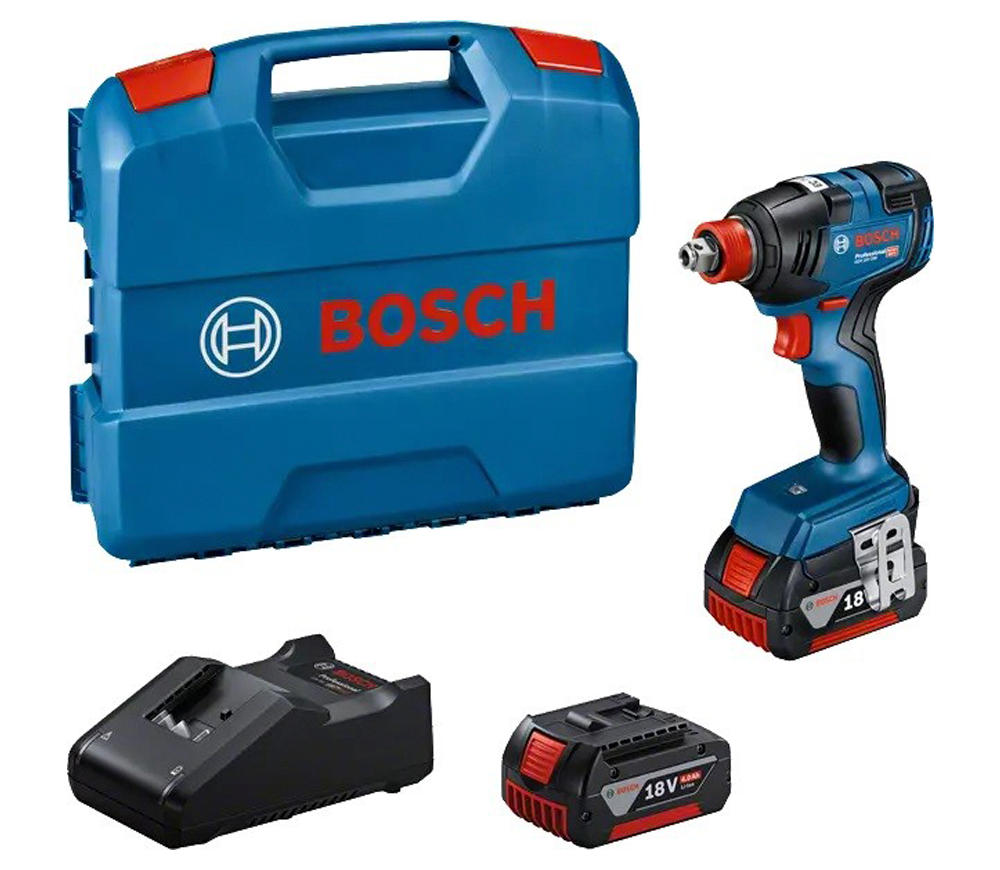 Mașină de înșurubat cu impact cu acumulator BOSCH GDX 18V-200 18V 4Ah 200Nm photo 0