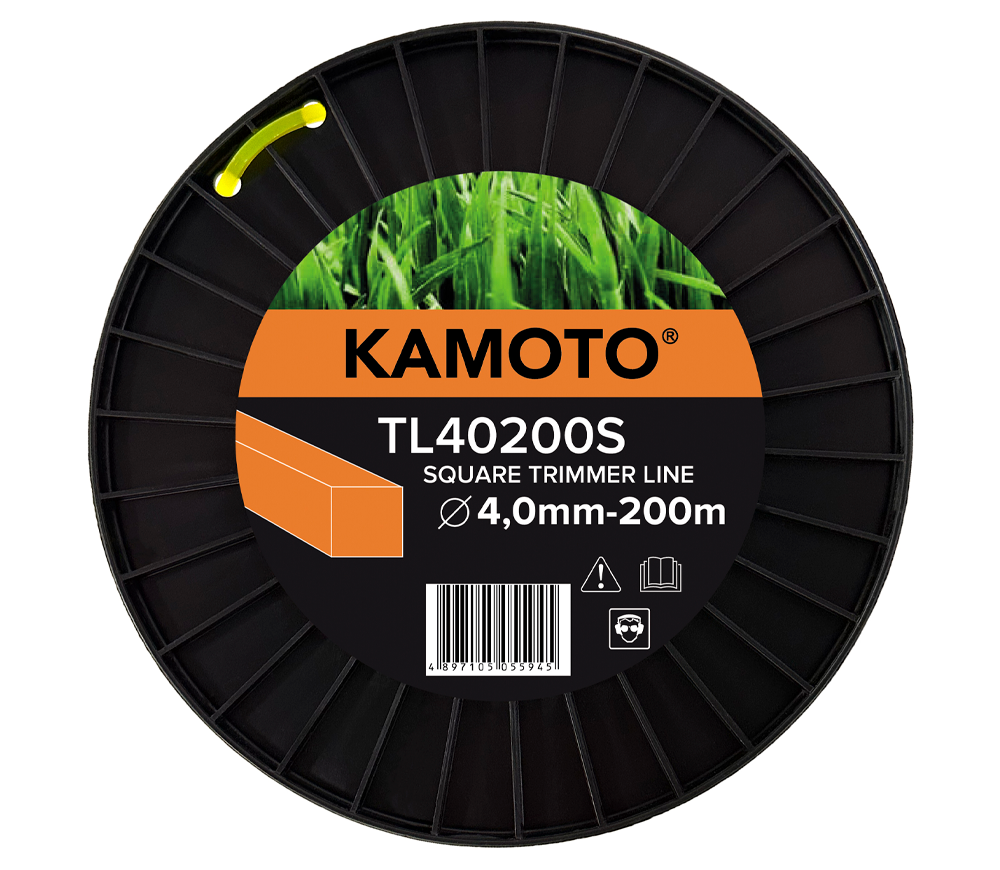 Леска для триммера KAMOTO TL40200S 4мм 200000мм photo 0