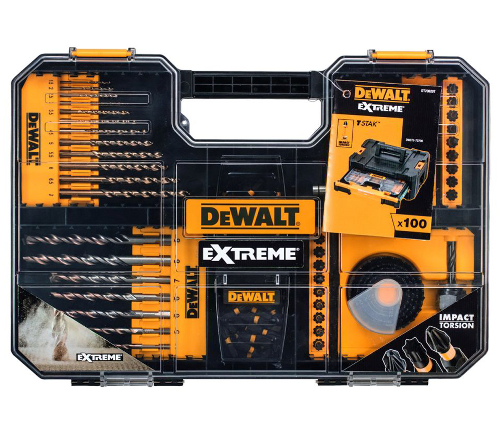 Set burghiuri și biți universal DEWALT DT70620T-QZ 1.5-8mm Oțel photo