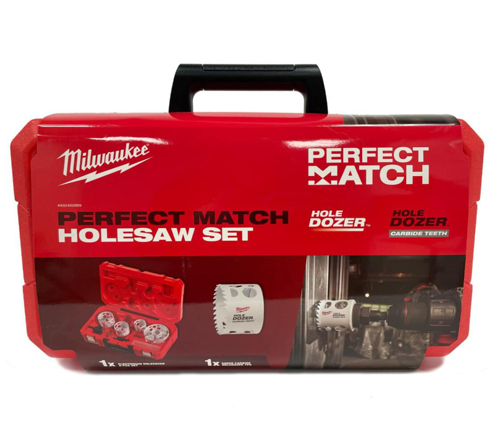 Set carote Bi-metal MILWAUKEE HOLE DOZER™ Perfect Match 44-114mm photo 2