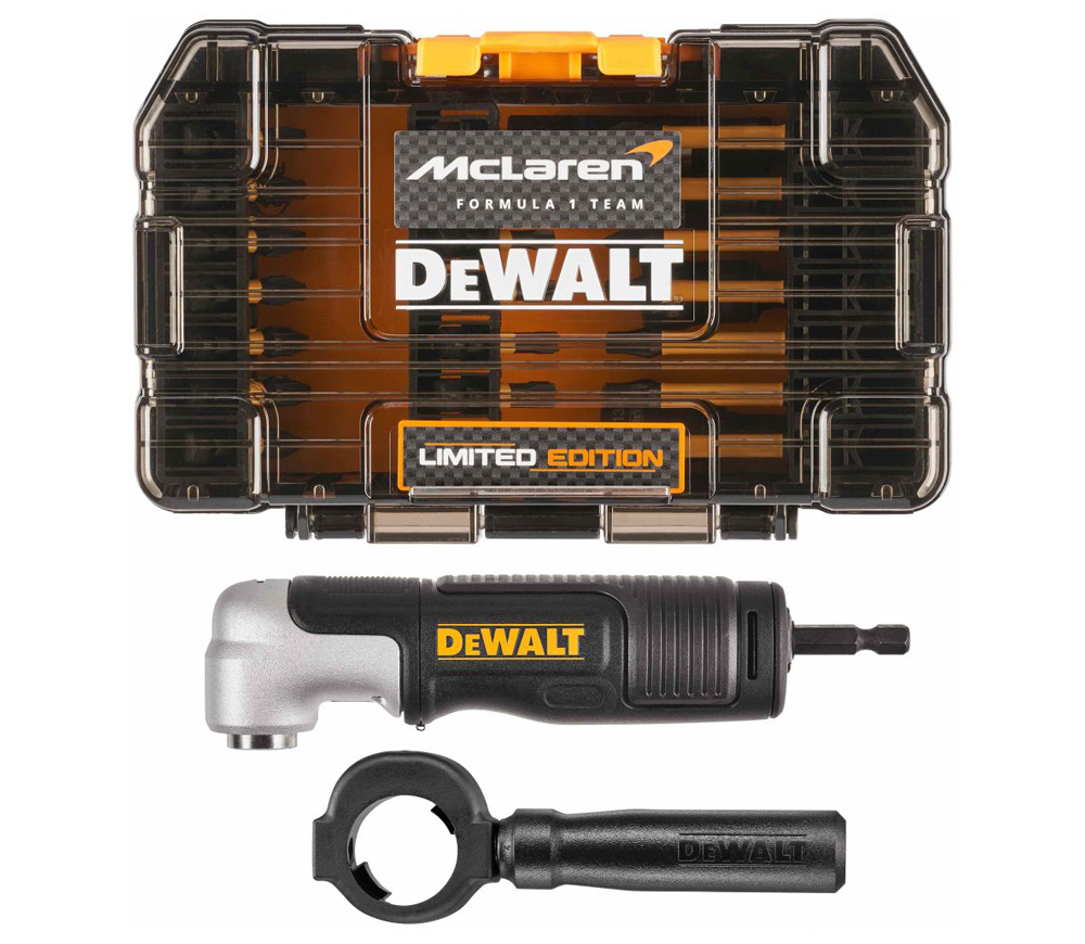Set de biți cu adaptor unghiular DEWALT DT70782-QZ McLaren Limited Edition PH/PZ/TX 25/57mm photo 1