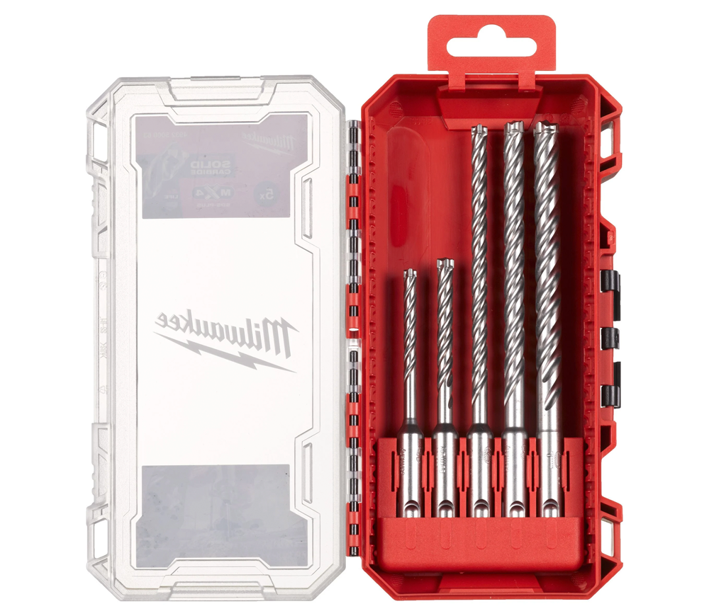 Set burghiuri pe beton MILWAUKEE MX4 NG Set 5-10mm x 115-165mm photo 1